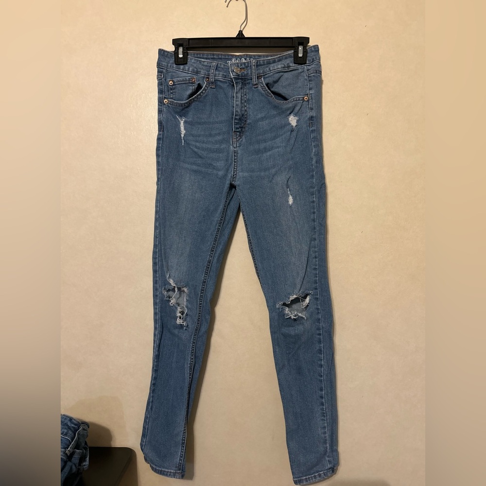 Wild Fable Light Blue Distressed Skinny Jeans